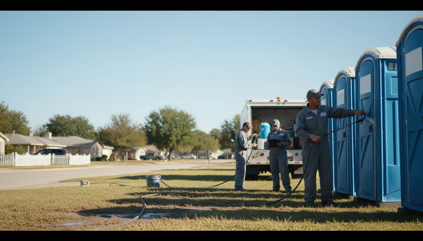 Long-Term Portable Toilet Rental in Hampton, GA near me